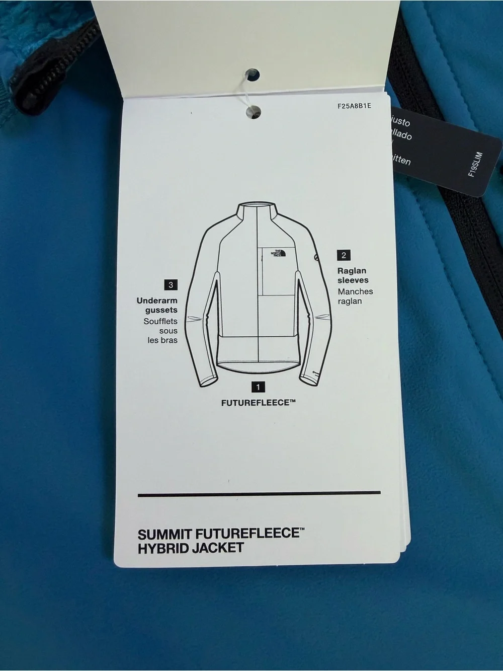 The North Face Summit Futurefleece Hybrid Jacket Men’s L Dusk Blue NWT $165